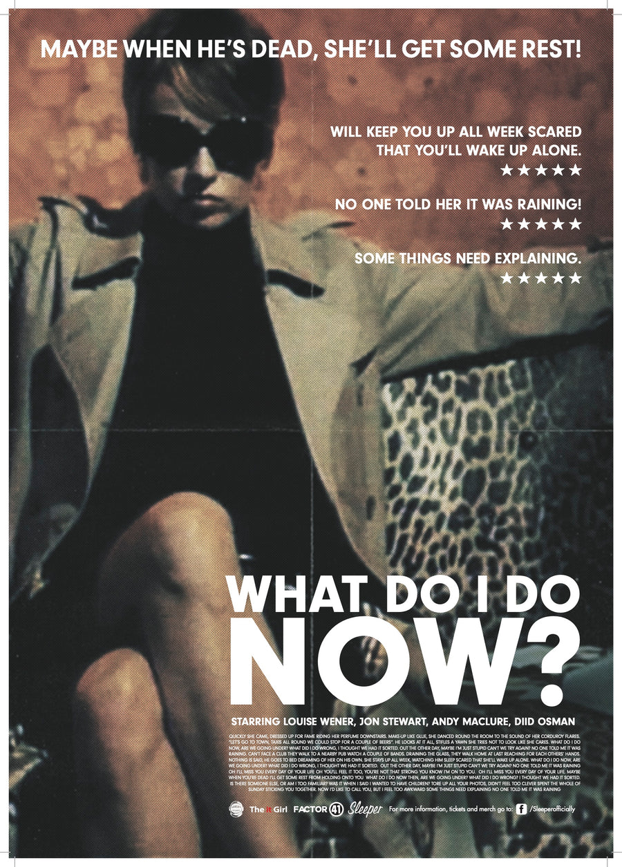Film Poster - What Do I Do Now